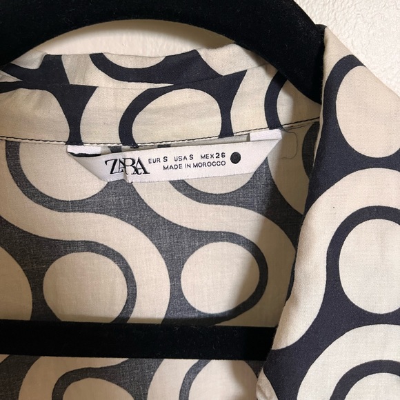 ZARA Printed Shirt/Pants Set - Picture 4 of 6